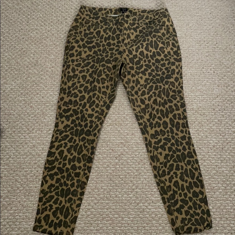 G.I.L.I. Stretch Colored Denim Ankle Pants